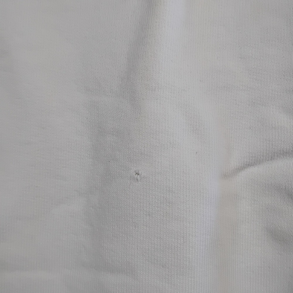 MM6 Maison Margiela White Embroidered Logo Sweatshirt Dress Short Sleeve Italy - Picture 6 of 15
